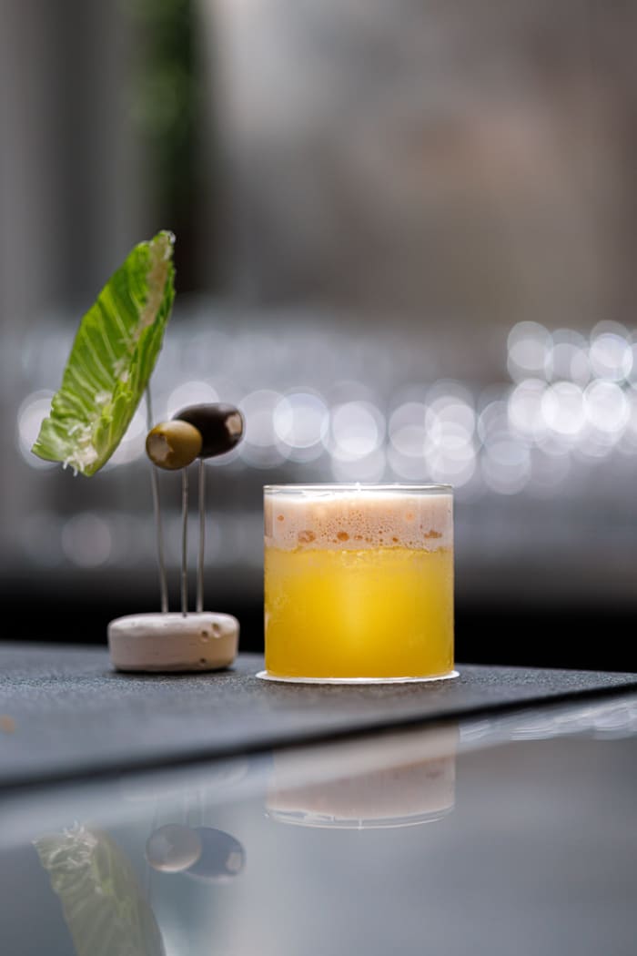 Citrus Gin Smokey Cheese — Brie Restaurant & Cheesery, Ubud