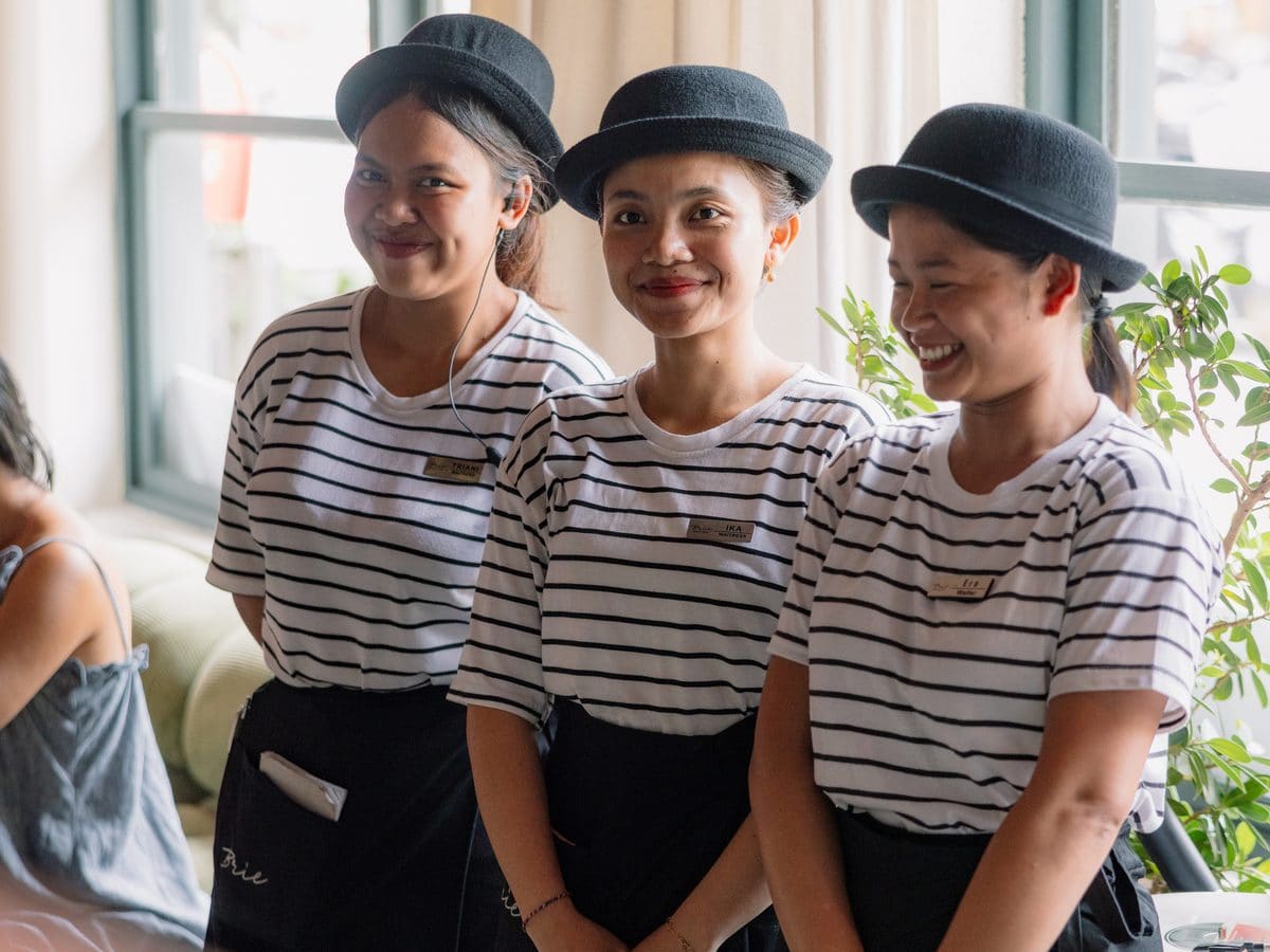 Member of the Brie Restaurant & Cheesery team in Ubud